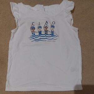 Janie and Jack White Kids Tank Top